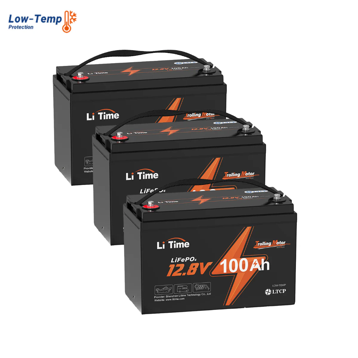 【Ukraine 0% ПДВ】LiTime 12В 100Ah LiFePO4 акумулятор з захистом від низьких температур - тільки для України - Image 13