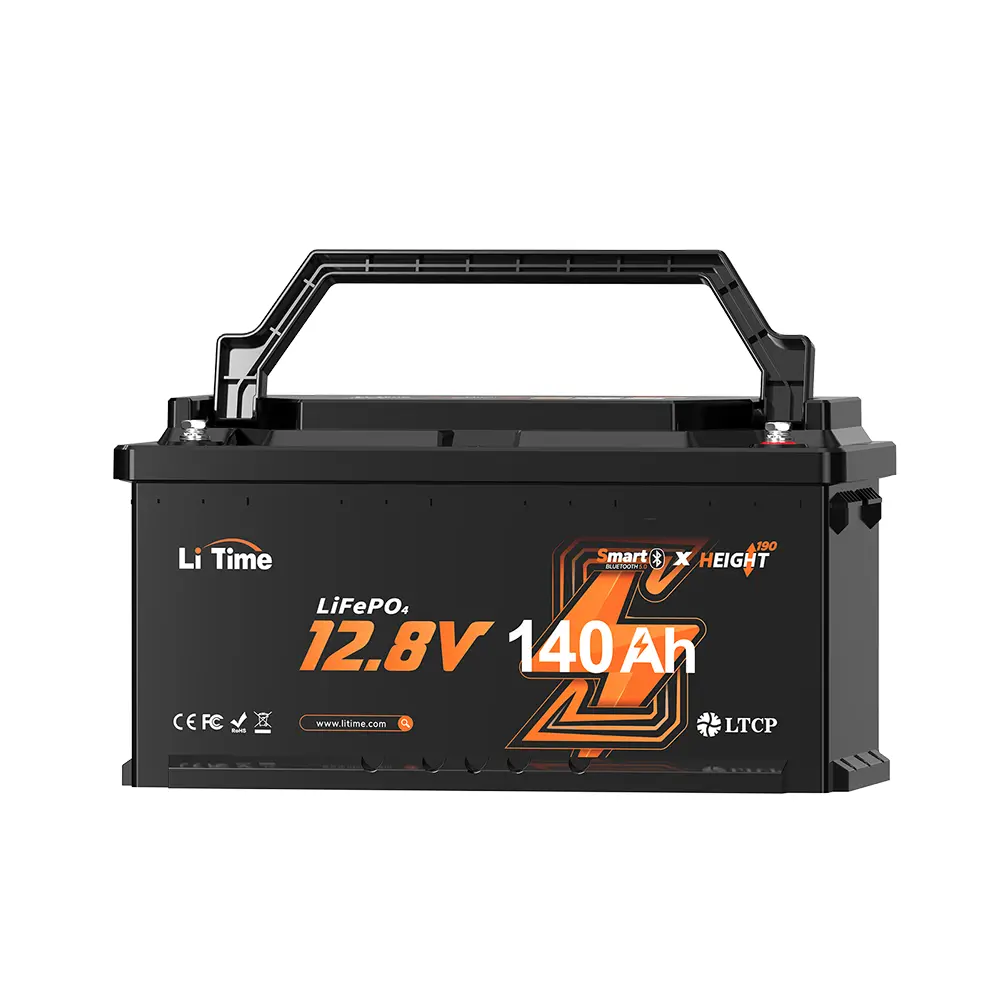 12V LiFePO4 140Ah Deep Cycle Lithium-Batterie mit Bluetooth – DIN H8 L5 (Group 49), passend für Wohnmobil-Untersitz - Image 13