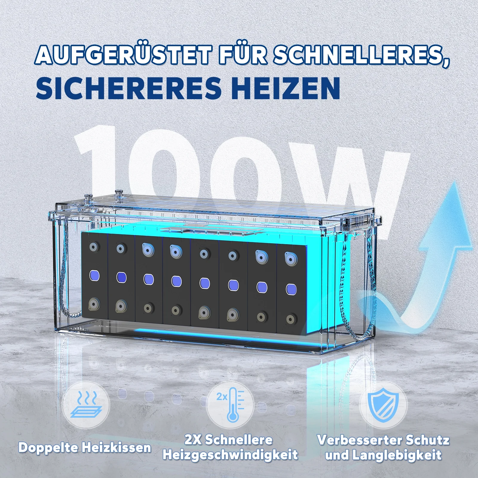 【Nicht mehr erhältlich】12V 200Ah Selbstwärmende und Low-Temp Schutz Deep Cycle LiFePO4 Batterie - Image 8
