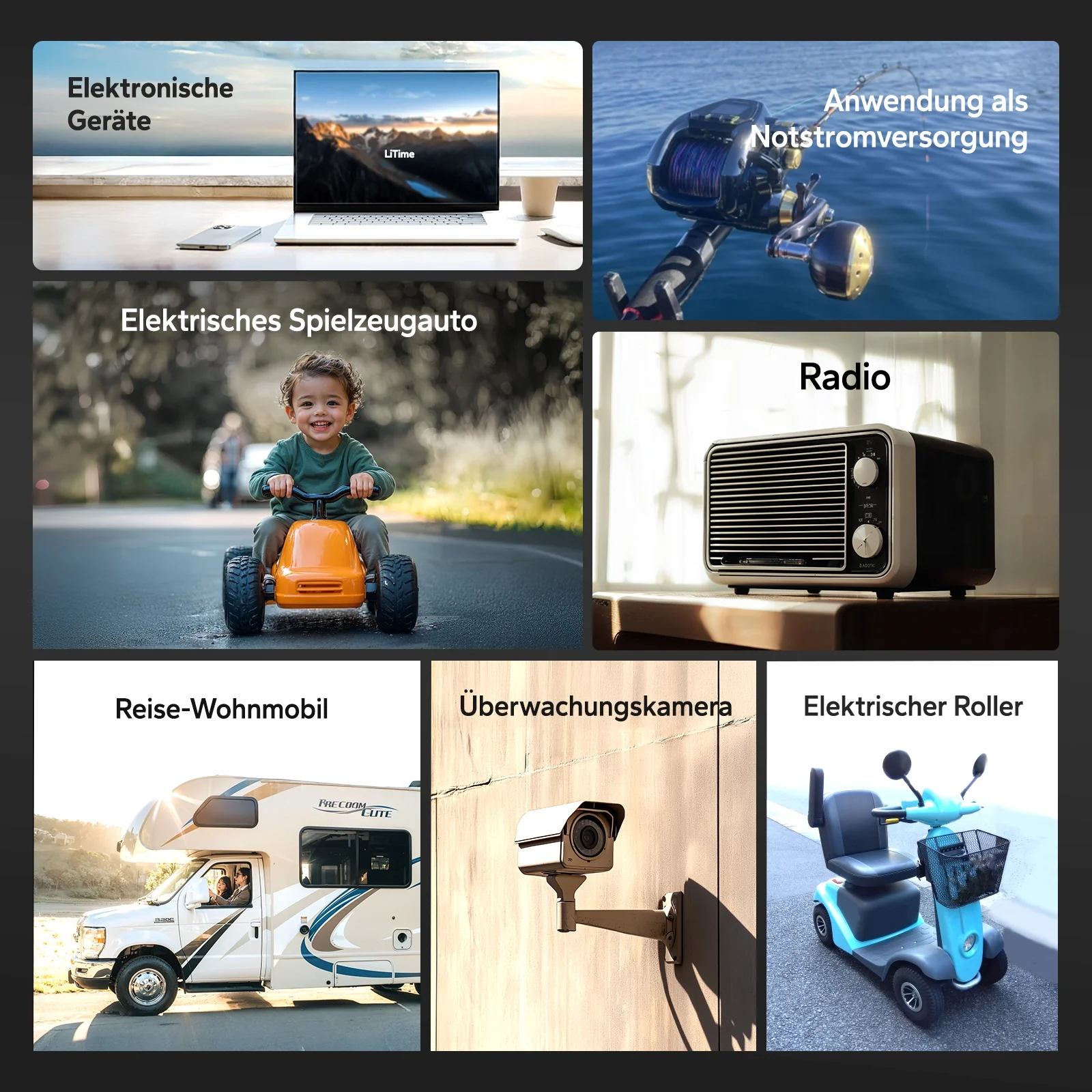 LiFePO4 12V 20Ah  Deep Cycle Batterie mit BMS & 4000 Zyklen – Für Fischfinder, Solar, Boot, Camping - Image 6