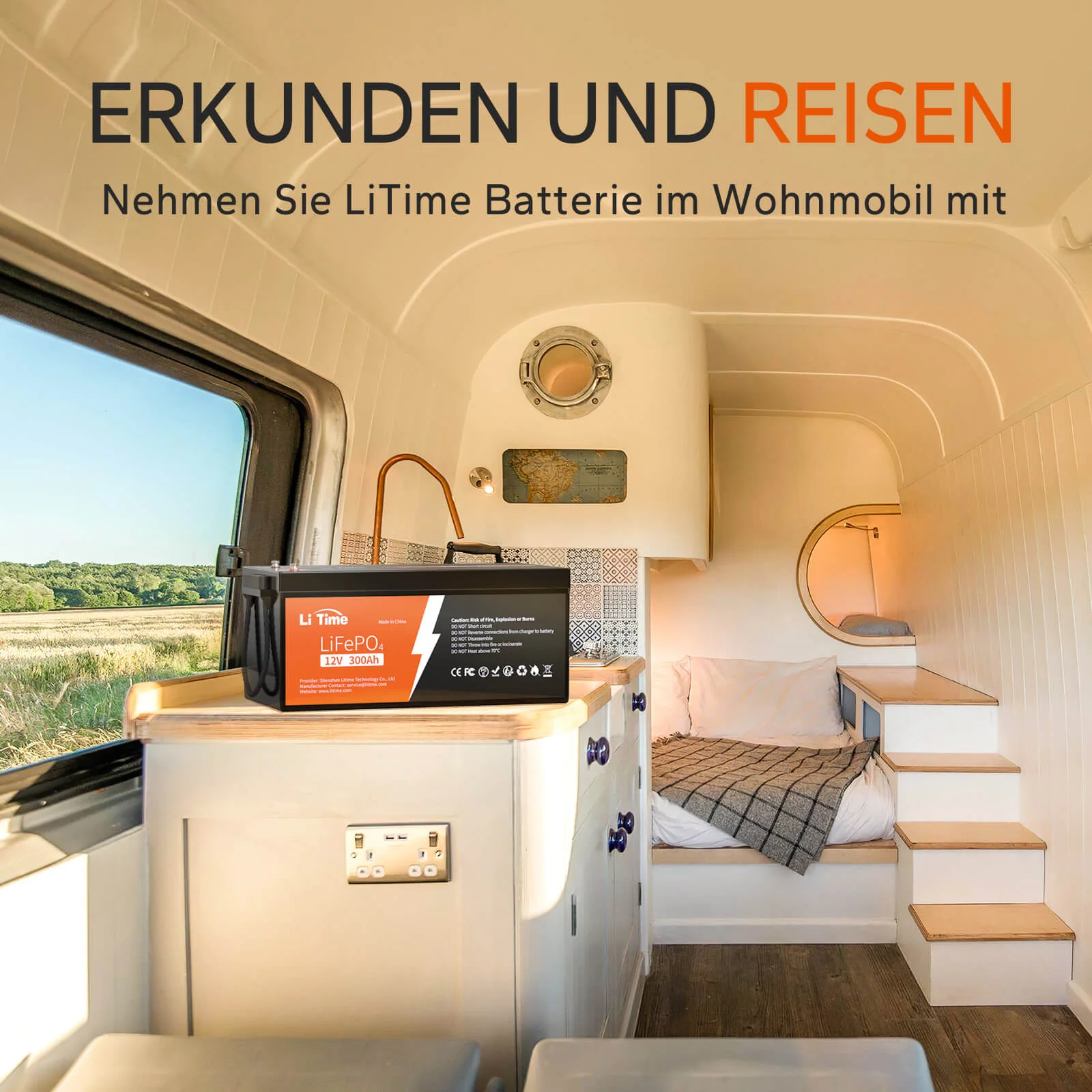 4 pack LiTime 12V 300Ah Batterien - Image 8
