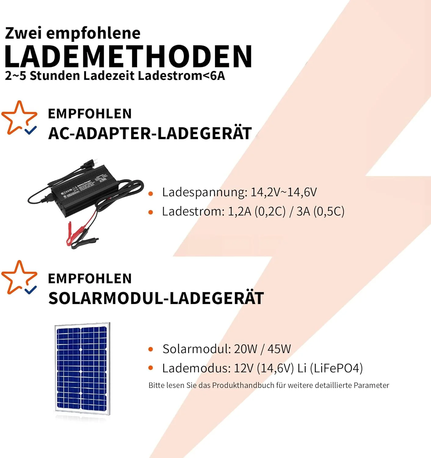 LiTime 12V 6Ah LiFePO4 Batterie, Eingebautes 6A BMS 76,8W Ausgangsleistung, 4000+ Tiefe Zyklen - Image 6
