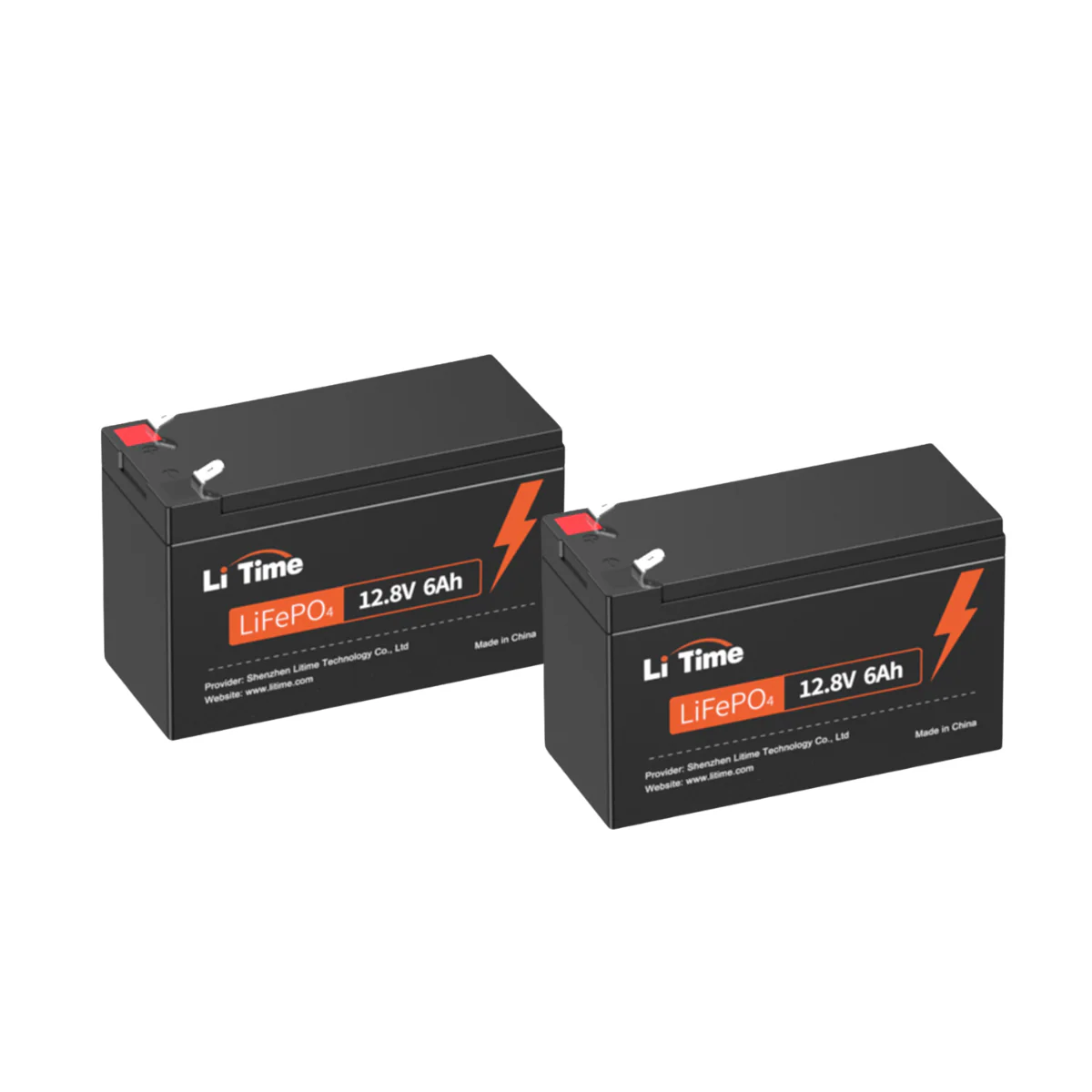 LiTime 12V 6Ah LiFePO4 Batterie, Eingebautes 6A BMS 76,8W Ausgangsleistung, 4000+ Tiefe Zyklen - Image 8