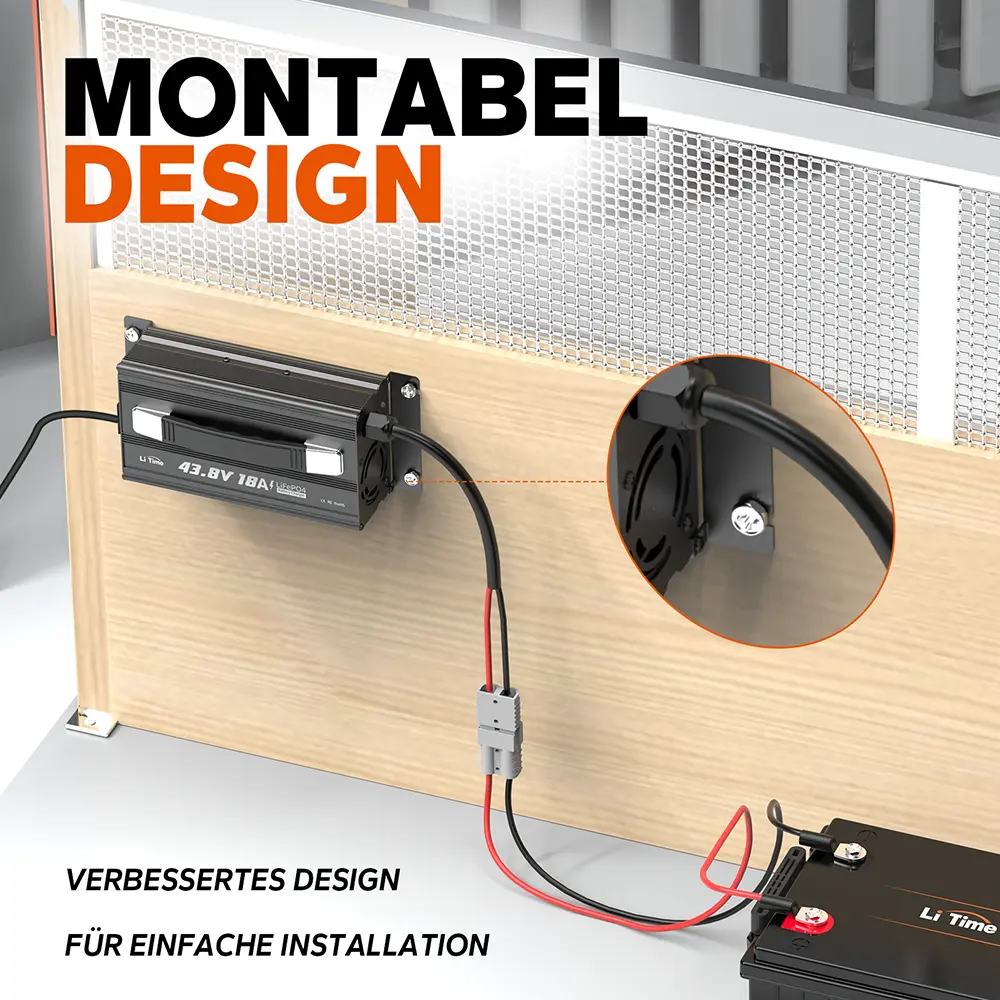 LiTime 36V/43.8V 18A Lithium Batterieladegerät - Image 7