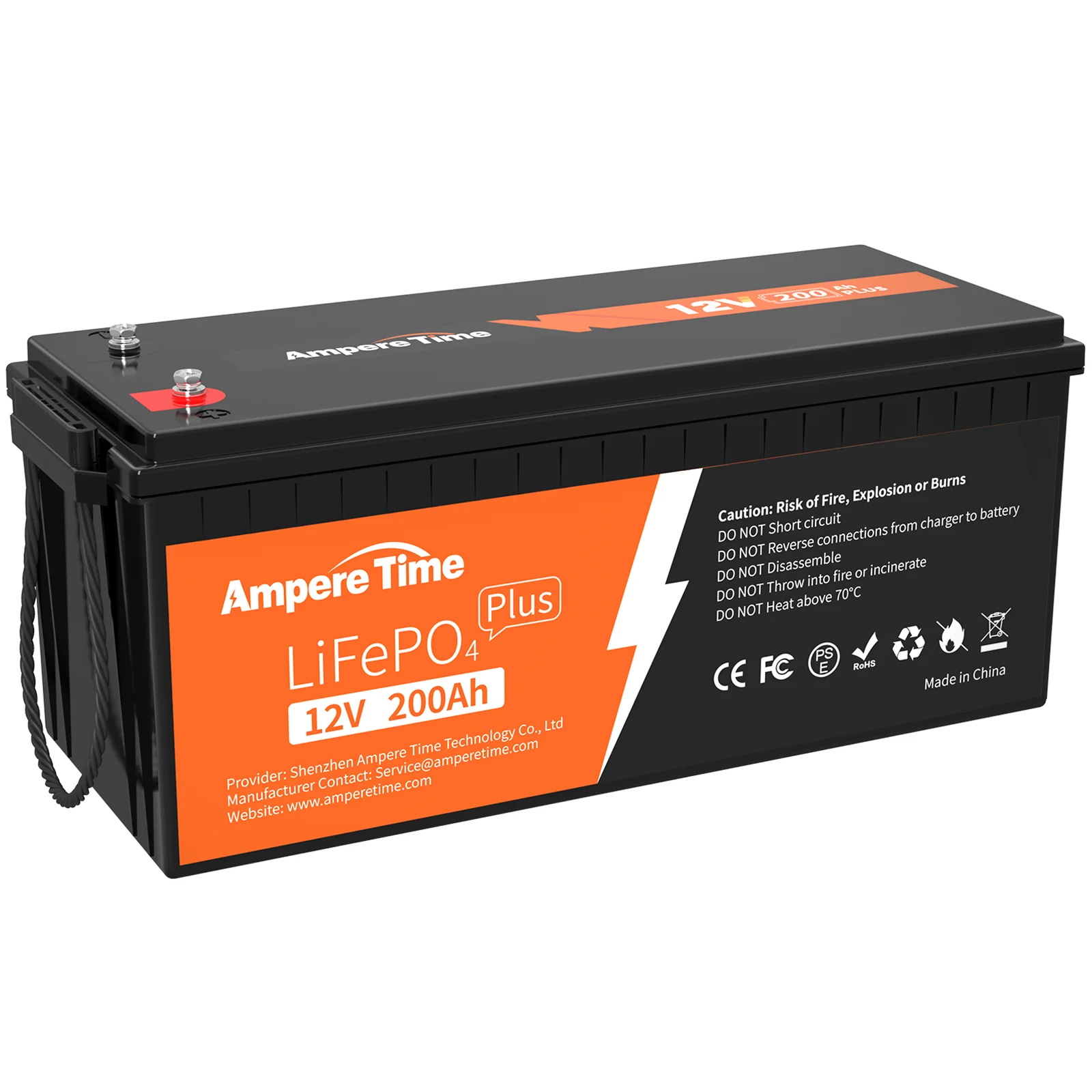 [Gebraucht] Ampere Time 12V LiFePO4 Batterien - 200Ah, 200Ah Plus & 200Ah Heated - Image 3
