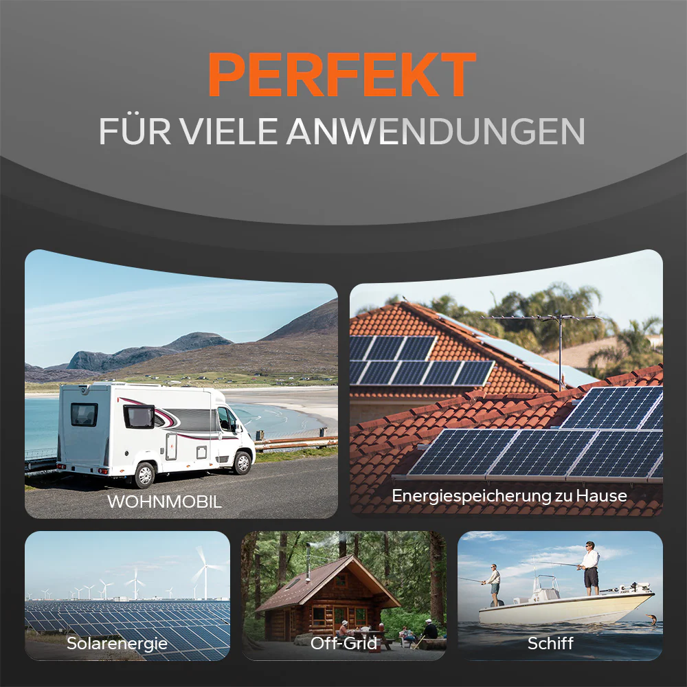 LiTime 12V 280Ah LiFePO4-Batterie mit 200A Dauerentladung, Low-Temp-Schutz und Deep-Cycle für Marine, Wohnmobile und Solar - Image 6
