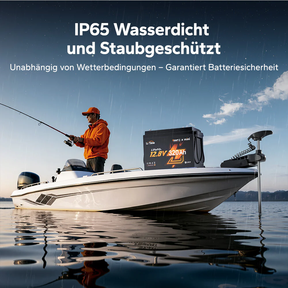 12V 320Ah LiFePO4 Batterie W190 für Wohnmobil-Untersitz mit Bluetooth - Image 10