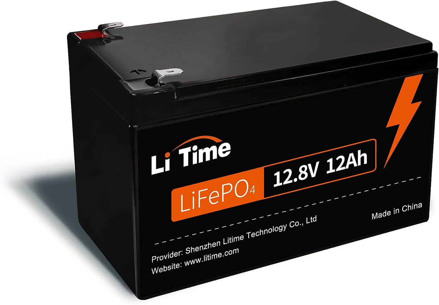 LiTime 12V 12Ah Deep Cycle LiFePO4 Lithium Batterie - Image 7