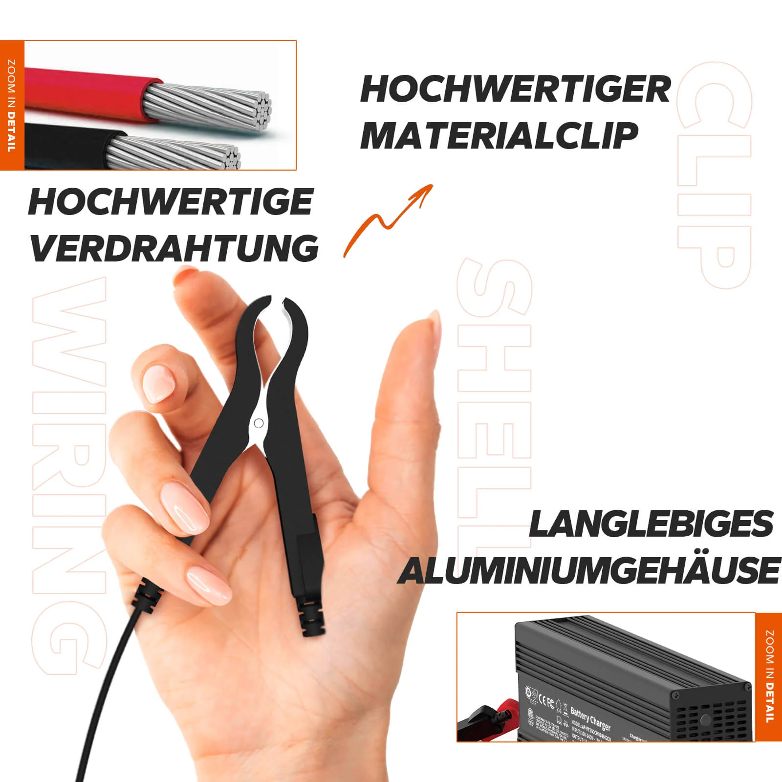â
Gebrauchtâ
LiTime 14.6V 20A Lithium BatterieladegerĂ€t fĂŒr 12V LiFePO4 Lithium Batterie - Image 6
