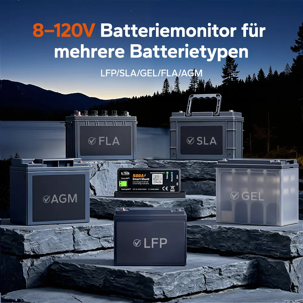 LiTime 500A Smart-Batterieshunt mit Bluetooth - Image 7